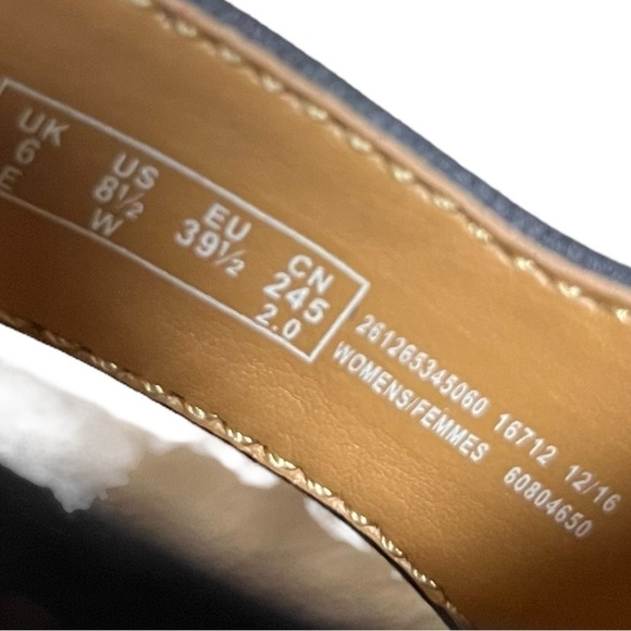 Clarks Reedly Juno blue Velcro wedge sandals size 8.5W - Picture 8 of 11